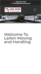 Mobile Screenshot of larkinmoving.com